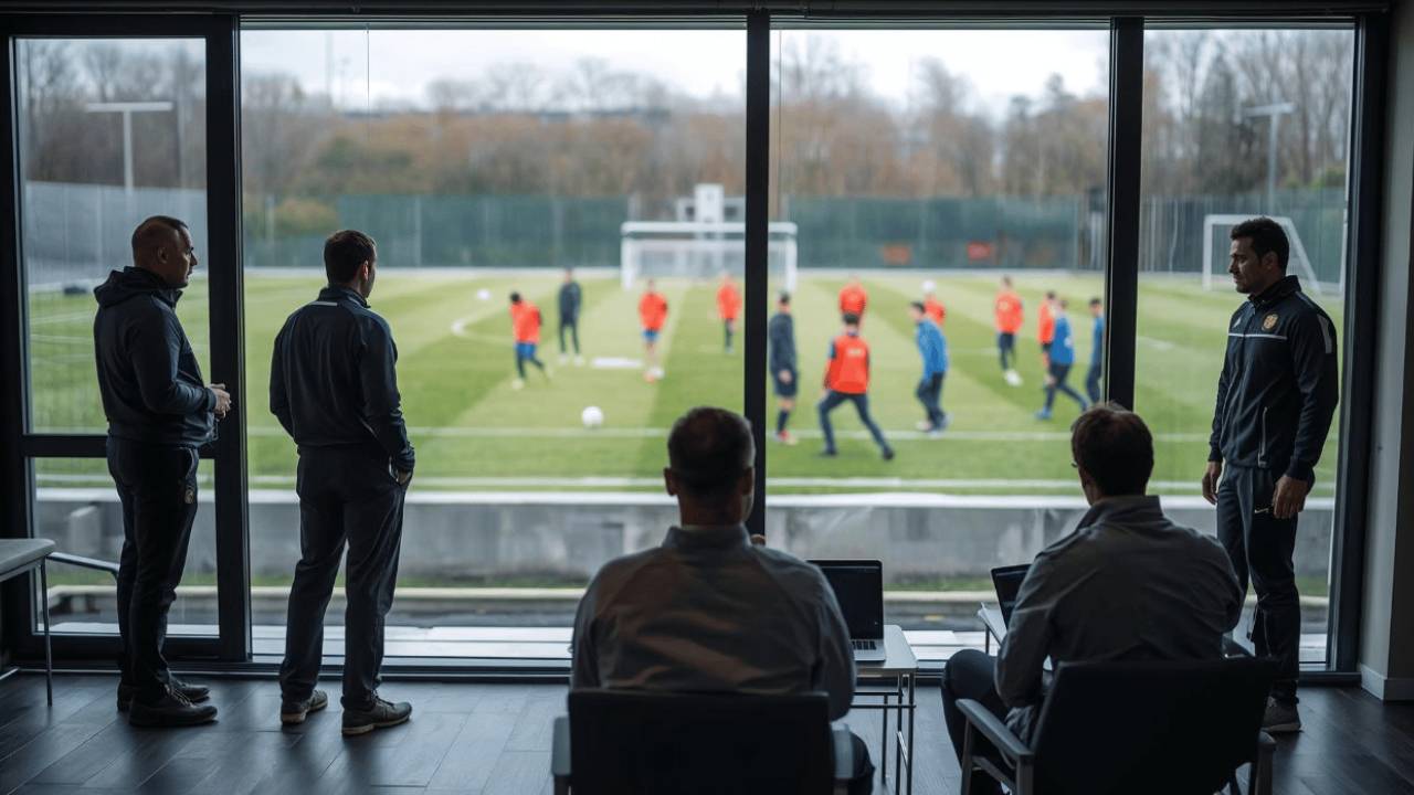 Sports field background