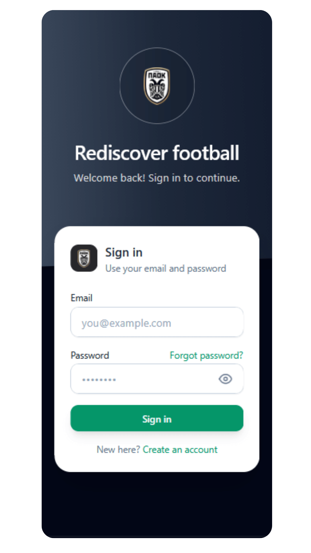 Footy X Pro mobile app