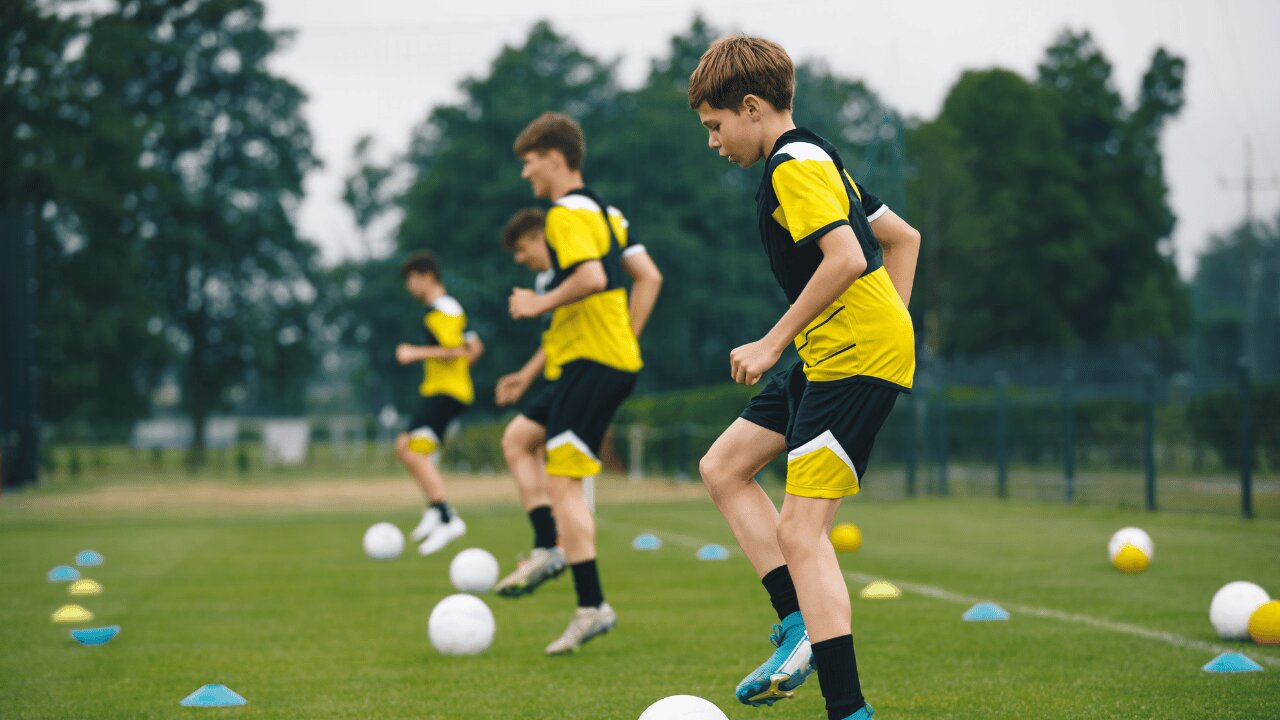 Sports field background